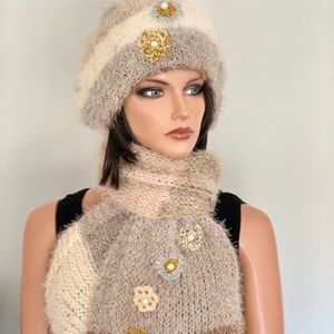 Hand Knits 2 Love Slouch Hat Designer Ultra Soft